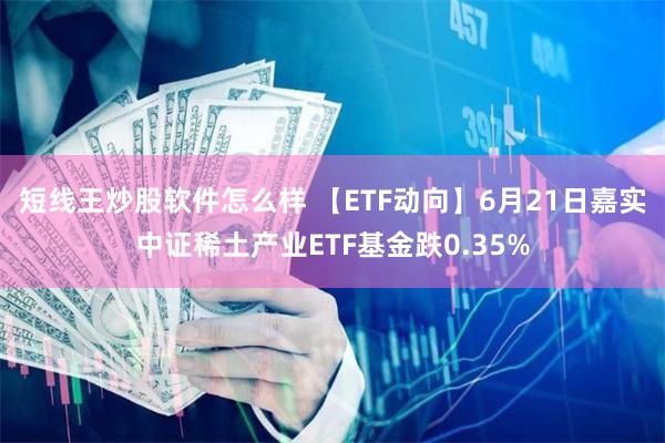 短线王炒股软件怎么样 【ETF动向】6月21日嘉实中证稀土产业ETF基金跌0.35%