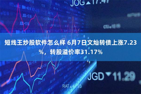 短线王炒股软件怎么样 6月7日文灿转债上涨7.23%，转股溢价率31.17%