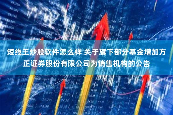 短线王炒股软件怎么样 关于旗下部分基金增加方正证券股份有限公司为销售机构的公告