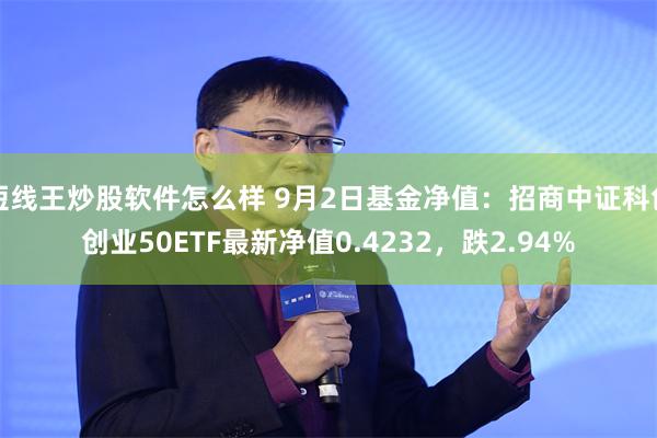 短线王炒股软件怎么样 9月2日基金净值：招商中证科创创业50ETF最新净值0.4232，跌2.94%